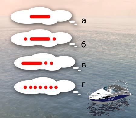 146. Какой из звуковых сигналов в условиях ограниченной видимости подает одиночное судно на якоре?